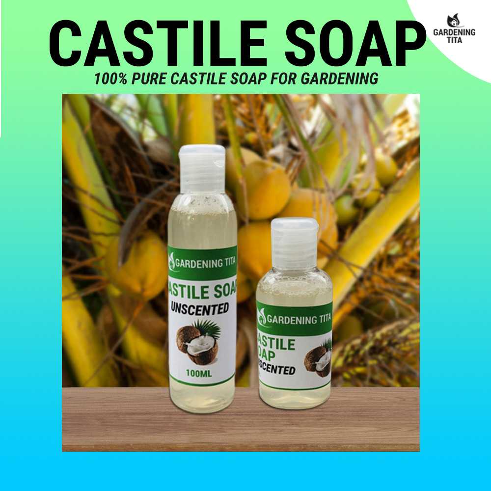 castile insecticidal soap 100 PURE Castile Liquid Soap Gardening