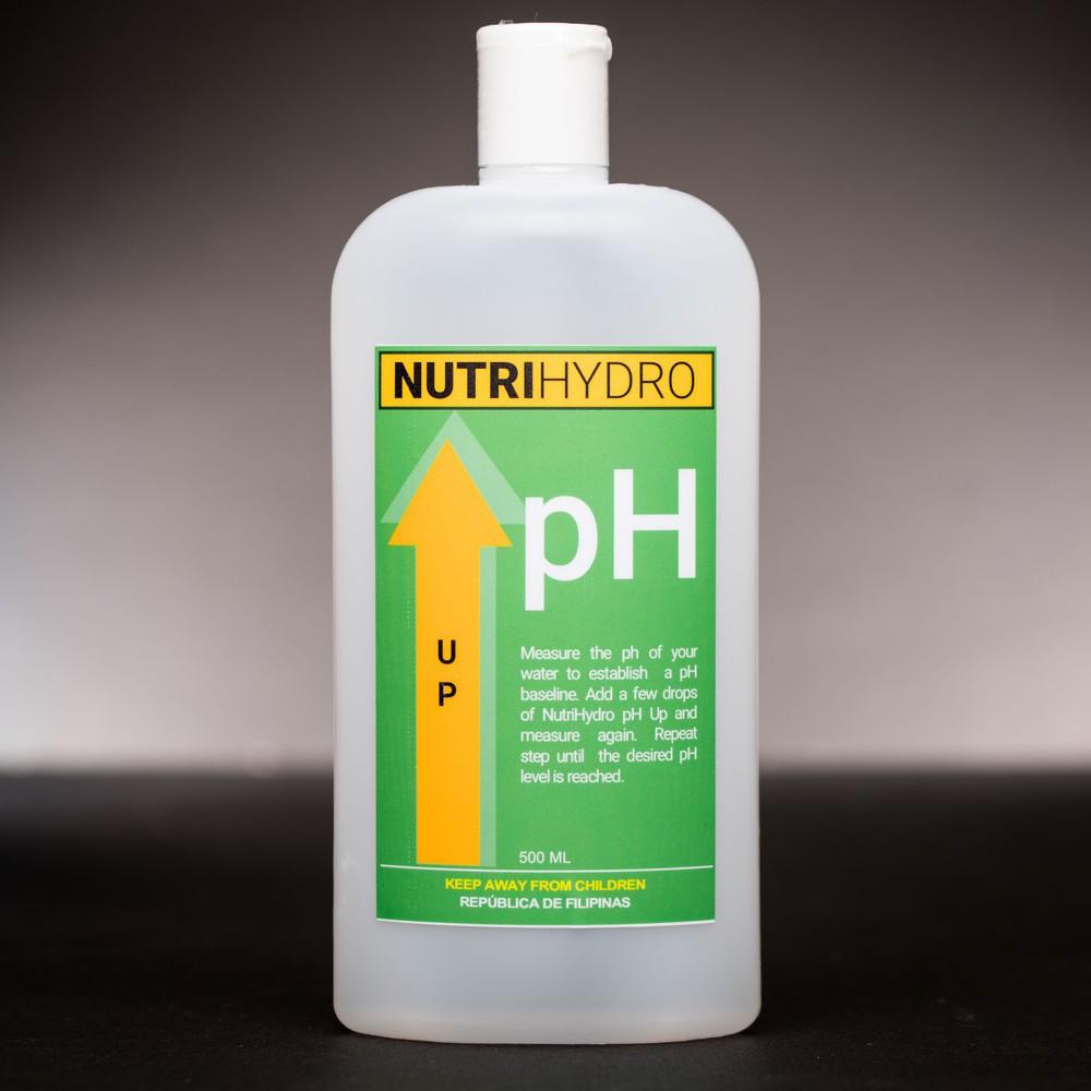 pH Adjuster - For Hydroponics / Aquaponics - NutriHydro - pH Up, 500ml