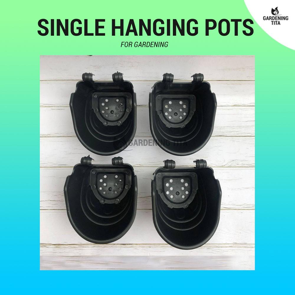 (1pc) Single Hanging Pots - For Gardening
