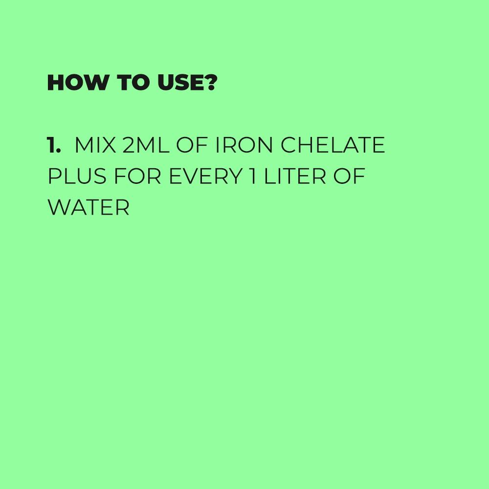 Iron Chelate Plus - Micronutrient Supplement for Hydroponics &amp; Potted Plants - NutriHydro
