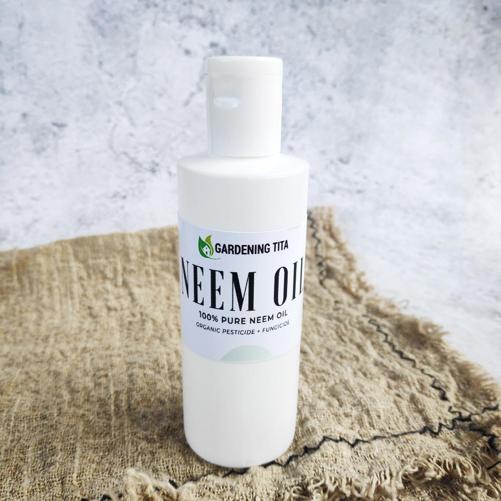Pure Cold Pressed Neem Oil - Organic Pesticide / Insecticide / Fungicide / Miticide For Plants