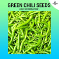 Green Chili / Siling haba / Siling pang sigang seeds (High Germination) 37 seeds