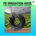 PE Irrigation Hose Hydroponic Hose Drip Irrigation Hose Size 4/7 - For Agriculture Gardening Hydroponics