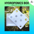 Hydroponic System Grow Box (Katanim Box) - For Hydroponics (23" x 17 3/4" x 5 1/8")