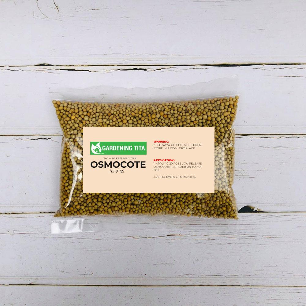 (250G) Osmocote Slow Release Fertilizer (15-9-12 / 14-14-14) - For Gardening