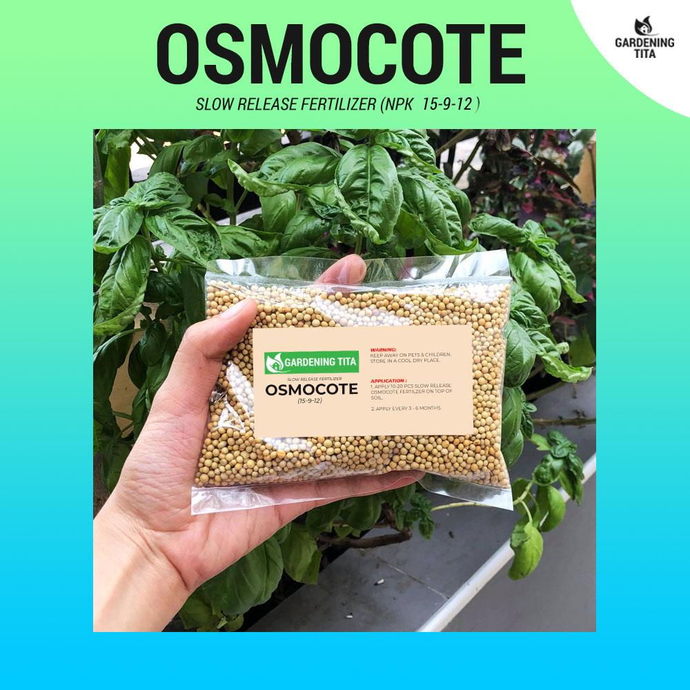 (250G) Osmocote Slow Release Fertilizer (15-9-12 / 14-14-14) - For Gardening