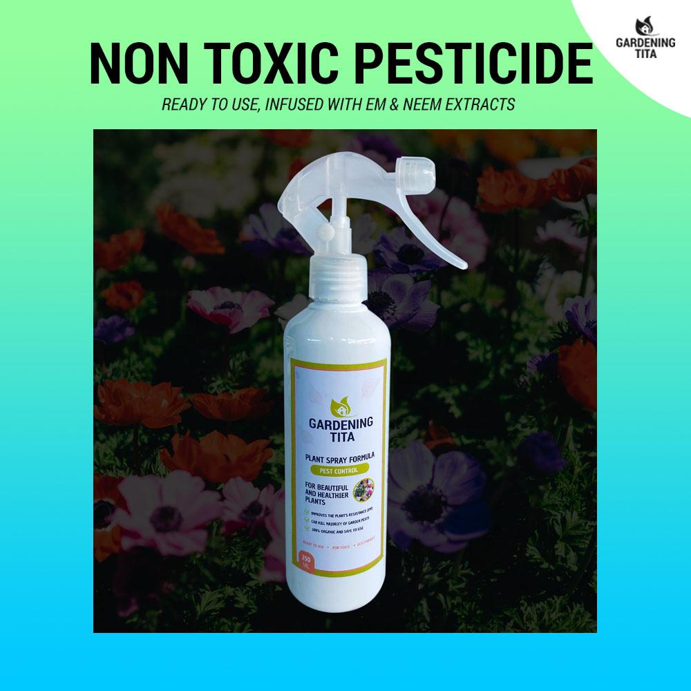 (250 ML) Ready To Use Neem Spray Non Toxic Organic Pesticide - Anti-Aphids, Pests, Mites, Mealy Bugs