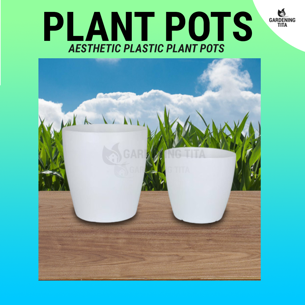 Yayamanin Pots, Pots for plants, Plastic Pots for plants makapal - Gardening Tita